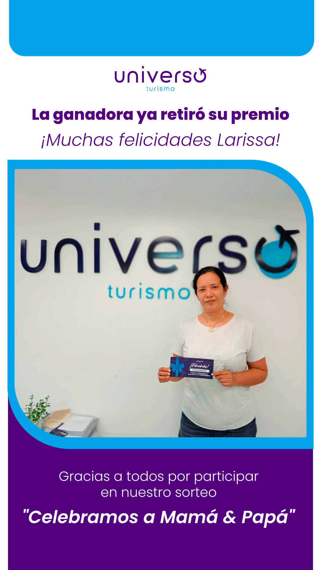 GANADORA-SORTEO